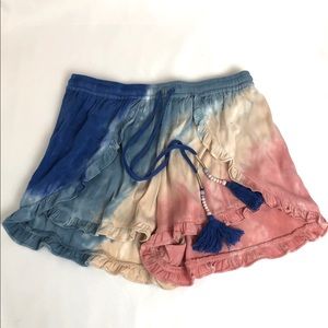Young, Fabulous & Broke Tie Dye Shorts